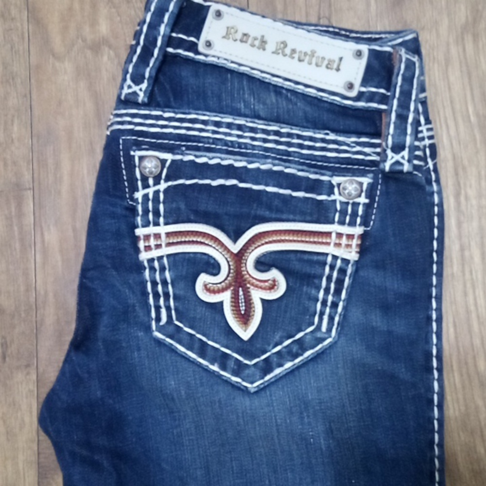 Rock Revival Women's Jeans Size 26 Skinny Venus 31 Inseam